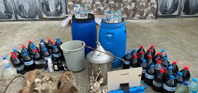 Çanakkale’de jandarmadan sahte alkol operasyonu