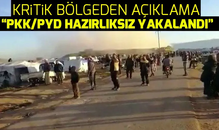 PKK/PYD hazırlıksız yakalandı