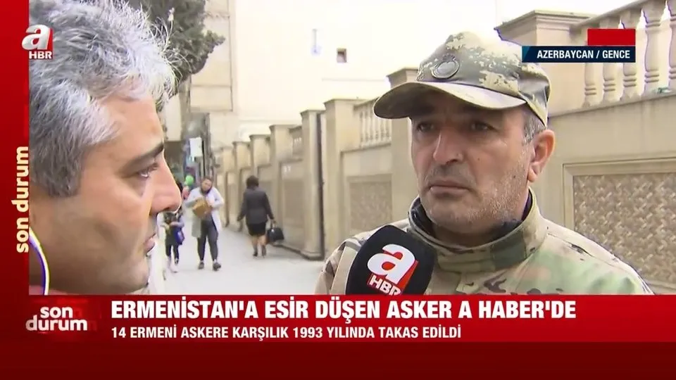 Esir düşen Azerbaycan askeri Ermenistan vahşetini A Haber’de anlattı: Tek tek dişlerimi söktüler!