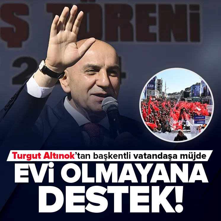 Altınok’tan müjde: Evi olmayana destek!