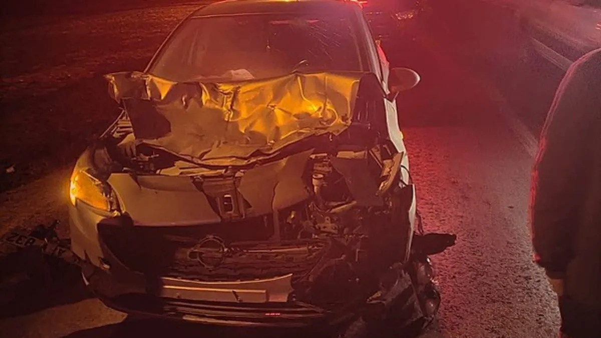 Siirt'te otomobil at arabasına çarptı: 1 yaralı