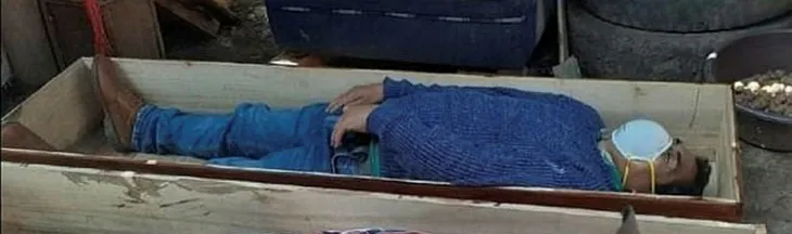 1590059664895.jpg Karantinayı ihlal eden belediye başkanı ölü taklidi yaptı - 1