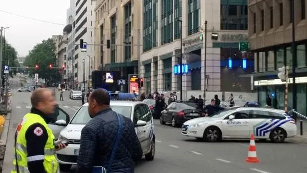 Brüksel'de bomba alarmı verildi - 1