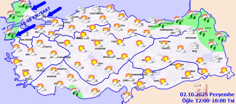Yeni yağışlı sistem geliyor: Meteoroloji’den Marmara’ya kuvvetli fırtına uyarısı! İstanbul için saat verildi 9
