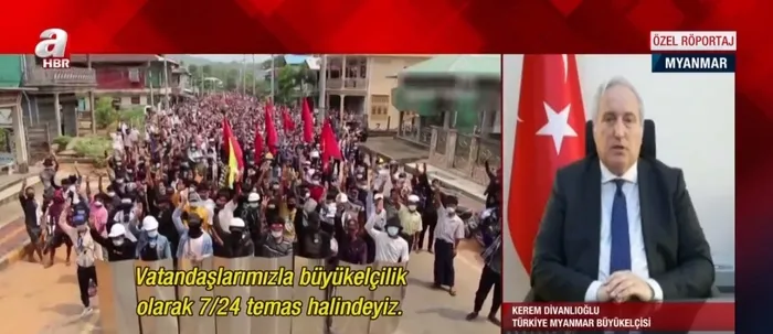 Türkiye’nin Myanmar Büyükelçisi Kerem Divanlıoğlu'ndan A Haber'de flaş açıklama! Ülkenin filli lideri Aung San Suu Çii nerede? - 3
