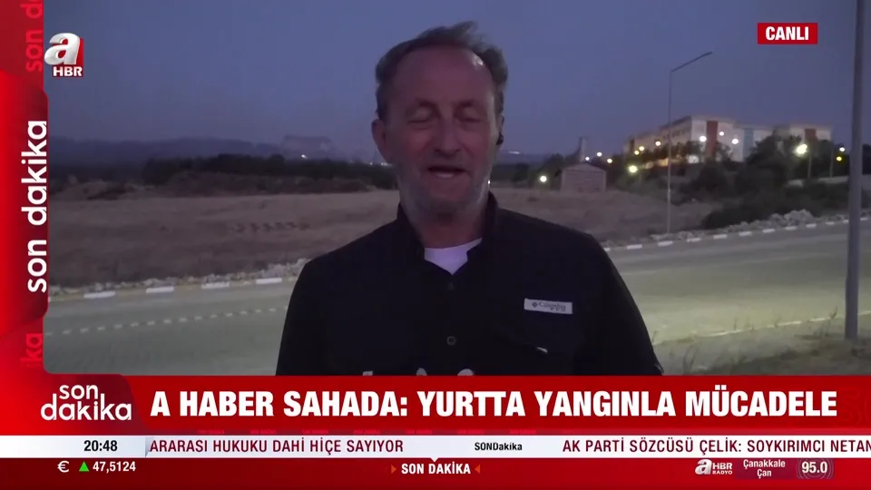 Çanakkale’deki orman yangınında son durum!