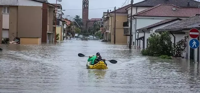İtalya’da sağanak yağış: Milano sular altında!
