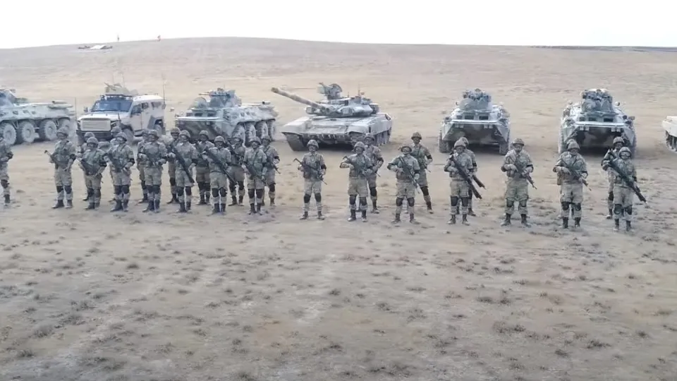 Azerbaycan paylaştı! Türk Ordusundan onur veren görüntü | 2020 TurAZ Kartalı tatbikatında o an...