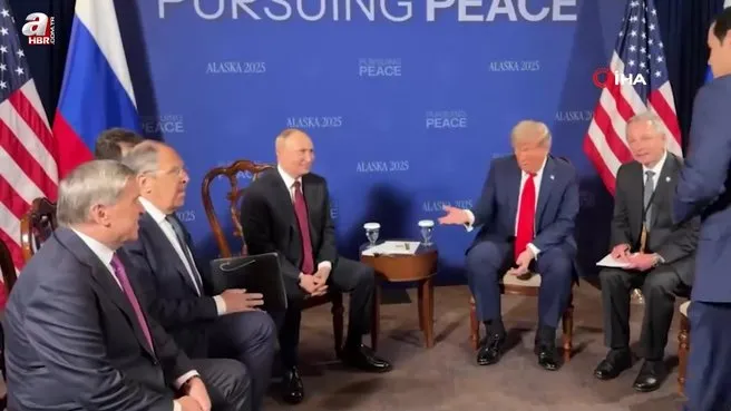 Alaska’da Trump-Putin görüşmesi başladı!