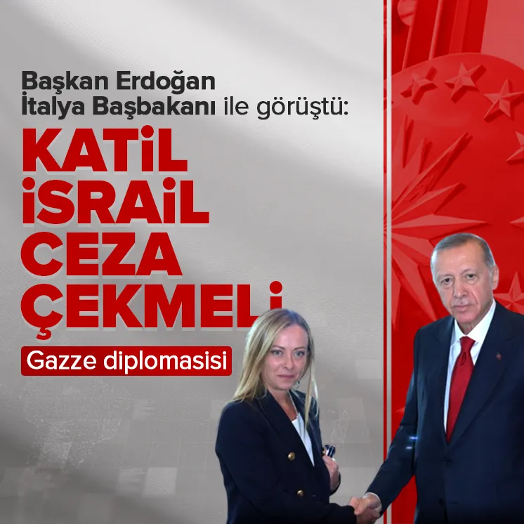 Başkan Erdoğan, İtalya Başbakanı ile görüştü