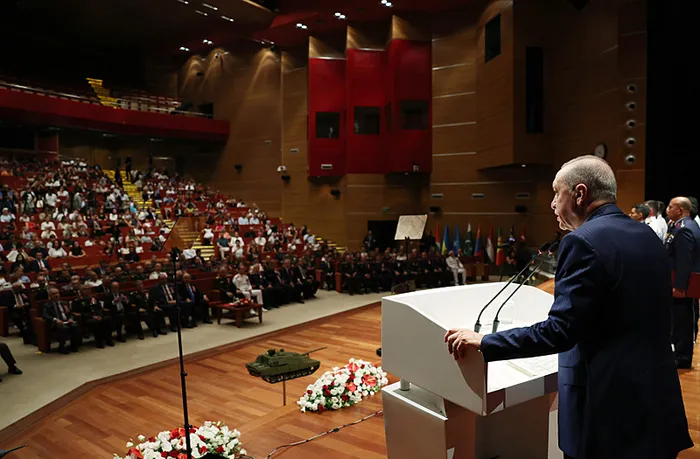Başkan Erdoğan Milli Savunma Üniversitesi Kurmay Subay Mezuniyet Töreni’nde konuştu