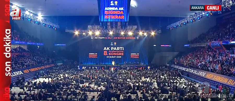 AK Parti’de büyük kongre heyecanı! A Haber’e özel açıklamalar | ÖZEL CANLI YAYIN 7