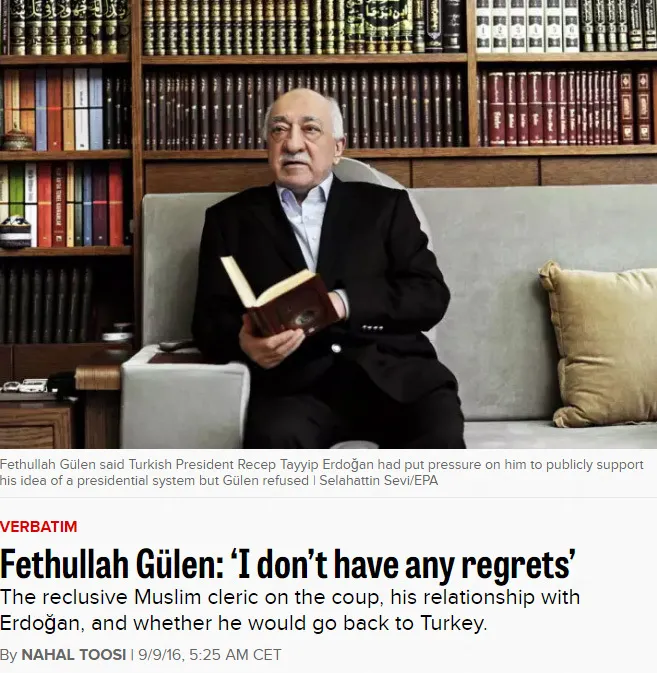 "FETÖ'yü kurmaktan pişman değilim" - 1