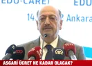 Flaş asgari ücret açıklaması