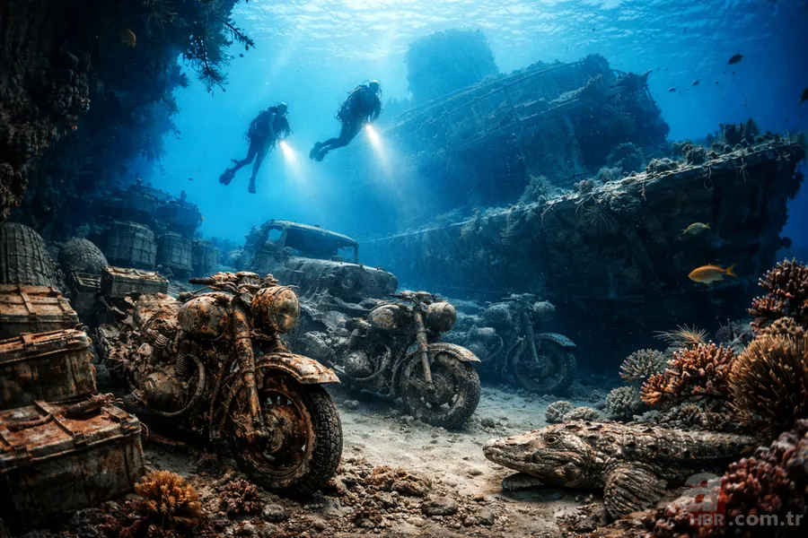 85 yıldır denizin dibinde bekliyor! Savaşın sessiz tanığı: SS Thistlegorm 1