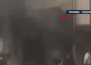 Küçükçekmecede binada patlama