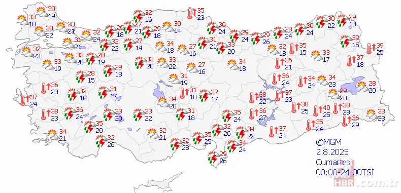 Tropik nem etkisi sona eriyor! Sıcaklıklar 5 derece düşecek: Meteoroloji gün gün paylaştı: İstanbul dahil 31 ilde gök gürültülü yağış 8