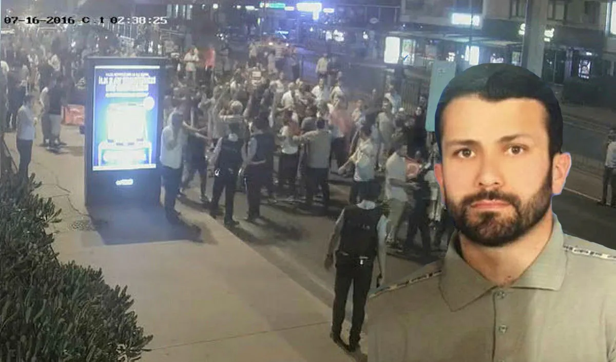 Göğsünü siper etti darbecileri engelledi