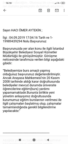 İBB, Ekrem İmamoğlu’nun, ’75 bin öğrenciye ayda 400 TL burs vereceğim’ vaadini yalanladı - 1