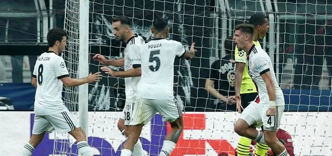 Kara Kartal umut verdi! Beşiktaş 1-2 Borussia Dortmund MAÇ SONUCU-ÖZET UEFA Şampiyonlar Ligi’nde gecenin maçı