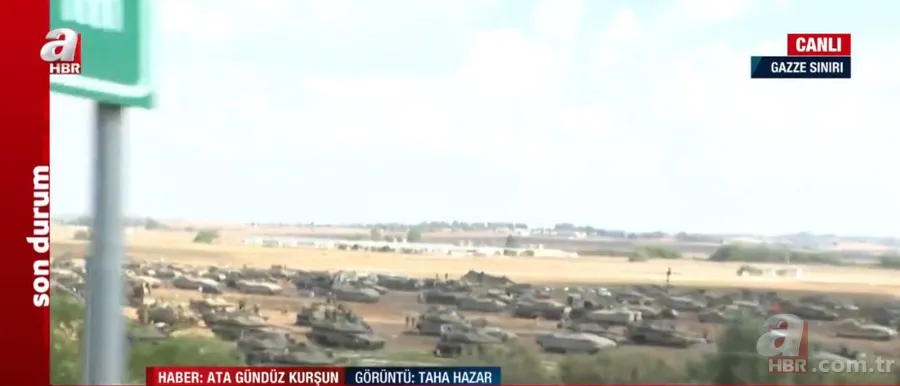 İsrail askerlerinden A Haber'e müdahale! Gazze'ye ölüm yağdırmaya gidiyorlar 17