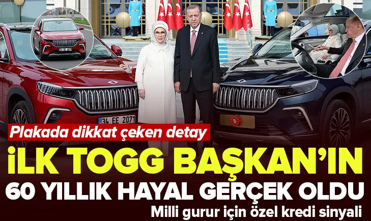 Yerli otomobil TOGGda gurur günü!