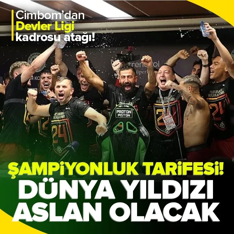 Galatasaray’da Devler Ligi kadrosu atağı!