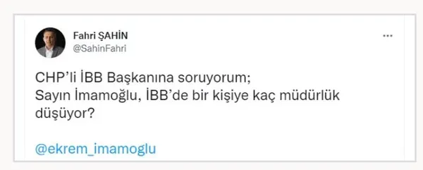İBB’de üç şubeye bir müdür! Sinan Gündüz’ün 3 ayrı maaş aldığı ortaya çıktı