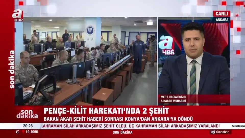 Pençe-Kilit Harekatı’nda iki askerimiz şehit! Bakan Akar Ankara’ya döndü