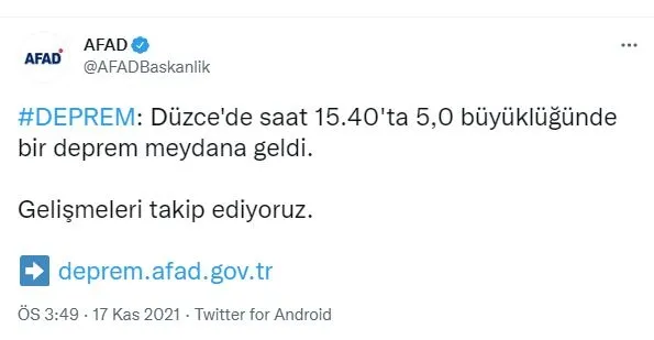İstanbul deprem mi oldu? İstanbul deprem son dakika! İstanbul deprem şiddeti kaç?