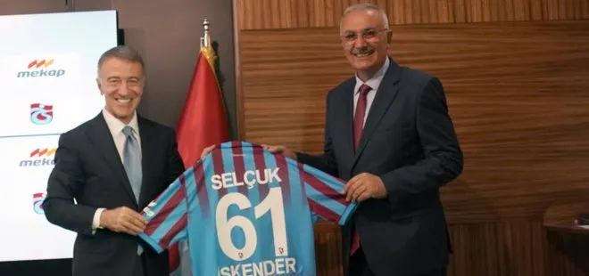 Trabzonspor yeni sponsoru Mekap ile anlaşma yaptı!