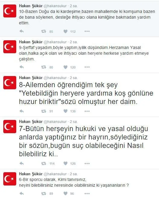 FETÖ'cü Hakan Şükür geri adım attı - 1