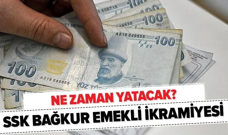 Tarih yaklaşıyor! SSK Bağkur emekli bayram ikramiyesi ne zaman yatacak? 2020 emekli ikramiyesi ne kadar, kaç para?