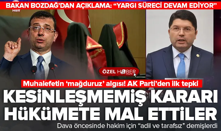 Kesinleşmemiş karar üzerinden algı