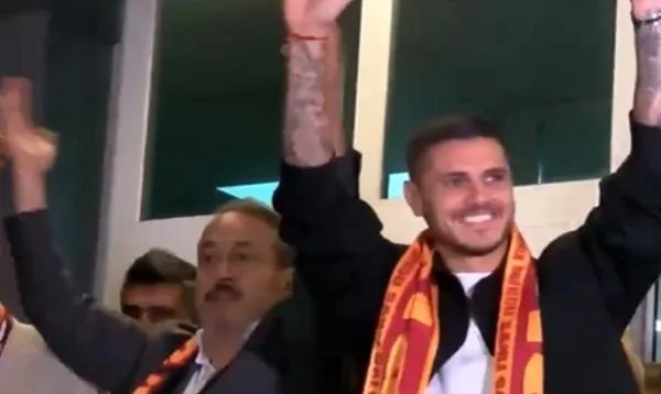 Galatasaray Mauro Icardi’yi KAP’a bildirdi! Dünya yıldızı isim İstanbul’a indi