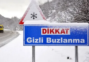 AKOM'dan "buzlanma" uyarısı