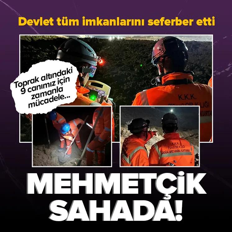 Mehmetçik sahaya indi!