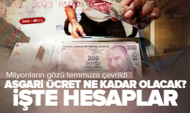 Asgari ücret ne kadar olacak? İşte hesaplar...