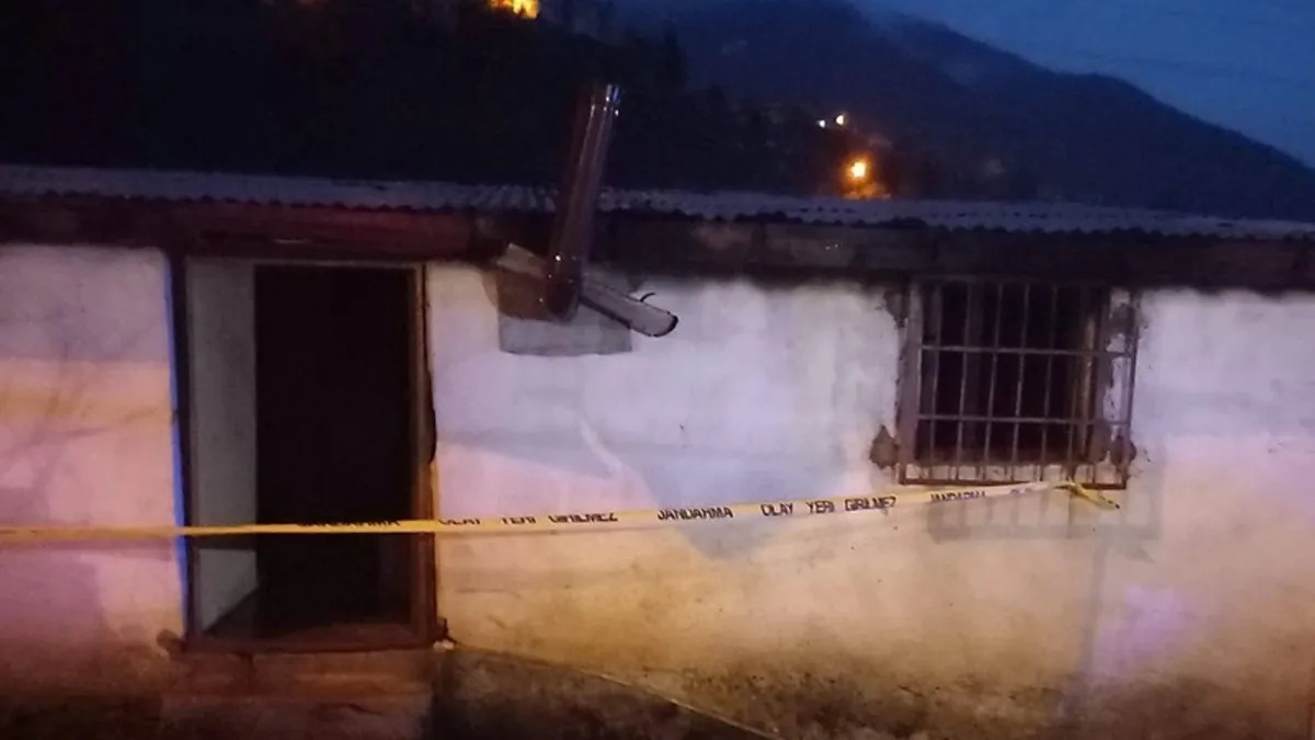 Giresun'da evde çıkan yangında 1 kişi hayatını kaybetti