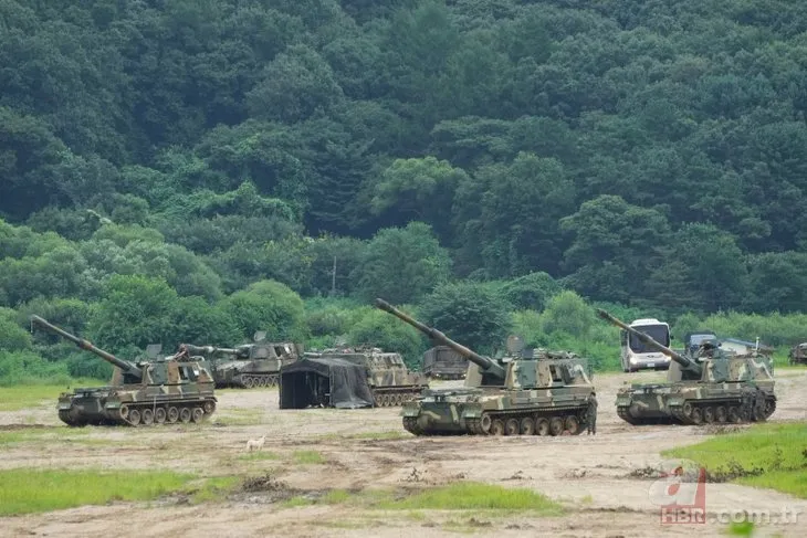 ABD ve Güney Kore’den Kuzey Kore’ye gözdağı! Büyük Seul korunacak | Tanklar sahaya indi