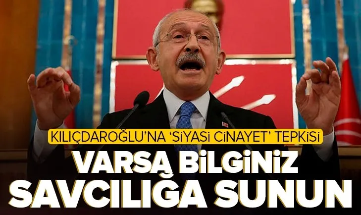 Son dakika: İletişim Başkanı Altun’dan ’Siyasi cinayet kaygım var’ diyen Kılıçdaroğlu’na tepki