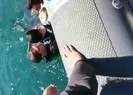 İntihar eden şahsı polisler böyle kurtardı
