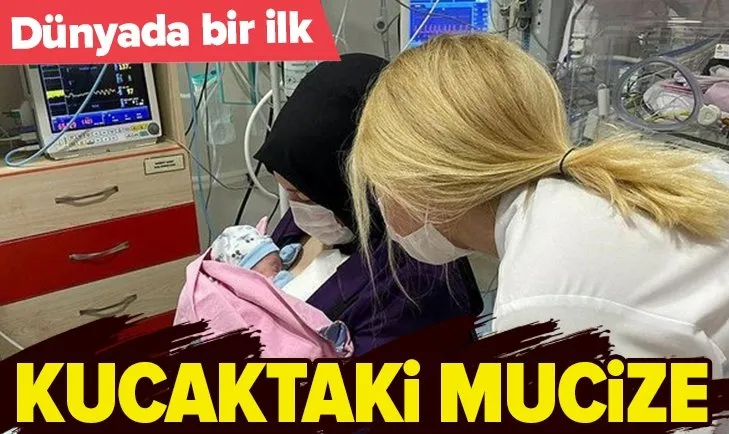 Rahim nakli sonrası dünyaya gelen ilk bebek: Kucaktaki mucize