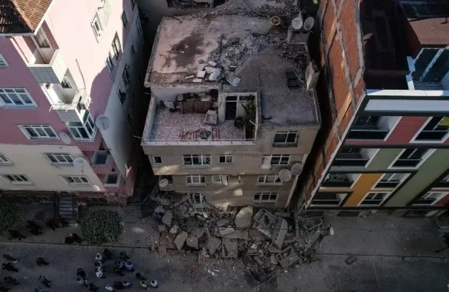 İstanbul Bahçelievler’de 7 katlı bina kısmen çöktü! Deprem riski ve ulusal tehdit...