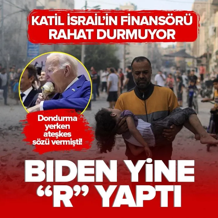 Biden ateşkes sözünden geri adım attı