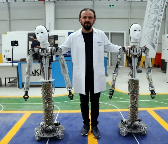 Türkiye’nin ilk insansı robot fabrikası üretimine başladı - 1