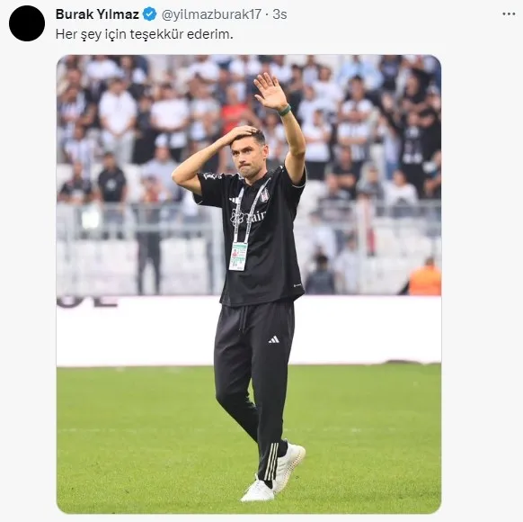 Beşiktaş’ta Burak Yılmaz istifa etti! Rıza Çalımbay dönemi başladı