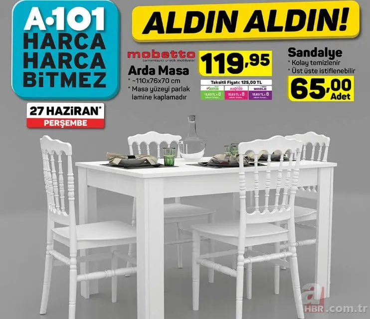 Masa A101 Sifir Satildi Letgo