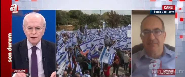 İsrail’de yargı reformu protestoları | Netanyahu’nun evinin önündeki barikat yıkıldı! İç savaş tehlikesi: Yüz binler sokağa döküldü! İşte İsrail’deki son durum