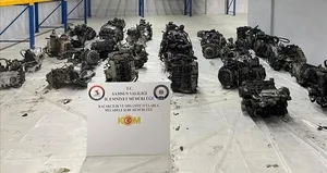 Bu da motor kaçakçılığı! Ele geçirildi